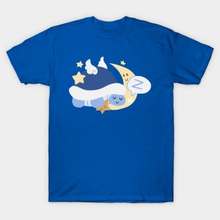 Sleepy Moon Turtle T-Shirt